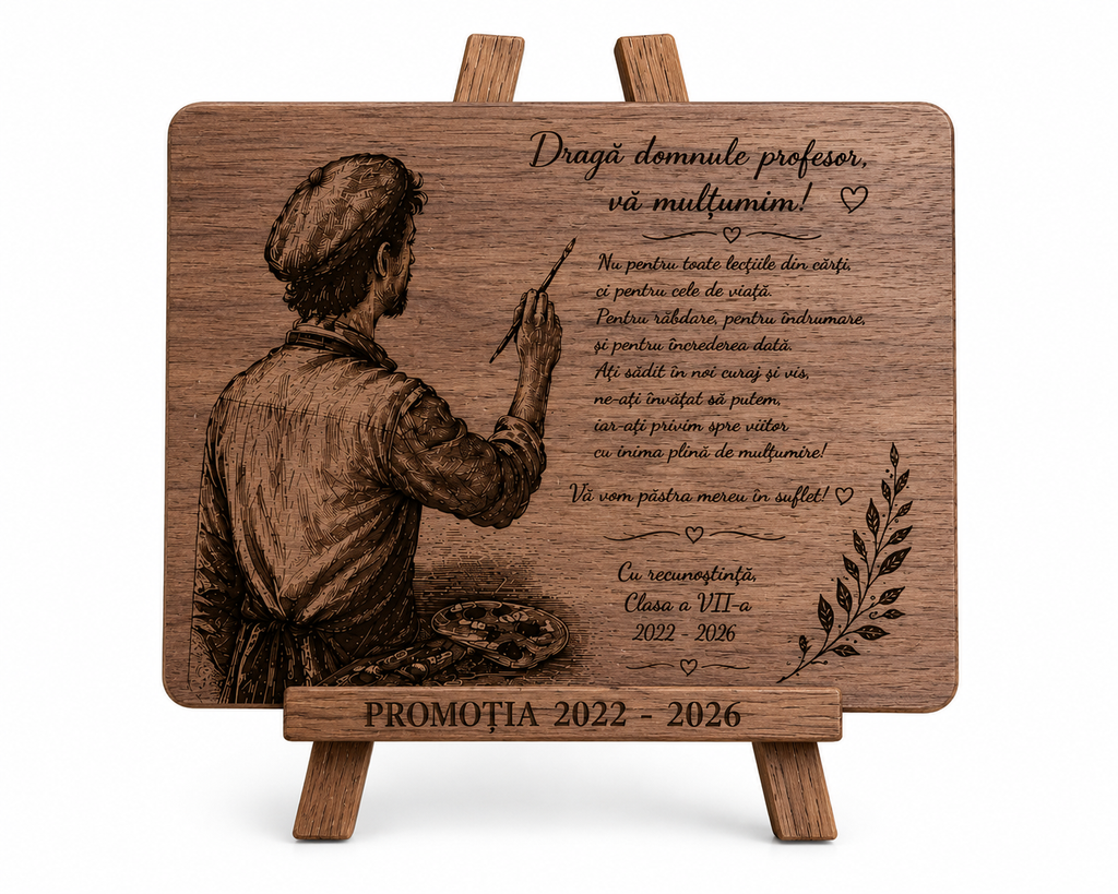 Cadou personalizat premium pentru Profesori